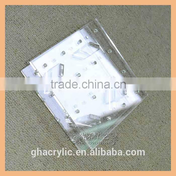 L001, Square shape high transparency lollipop dispaly rack