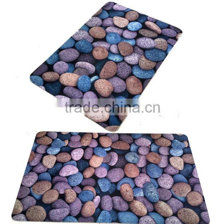 new products colorful stones bath mat safety