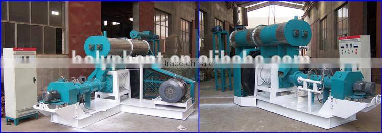 wide output range factory price pet food puffing machine