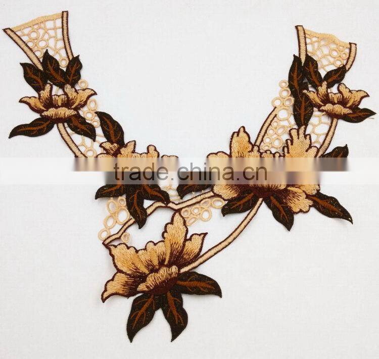 Top quality Crazy Selling neck manufacture lace