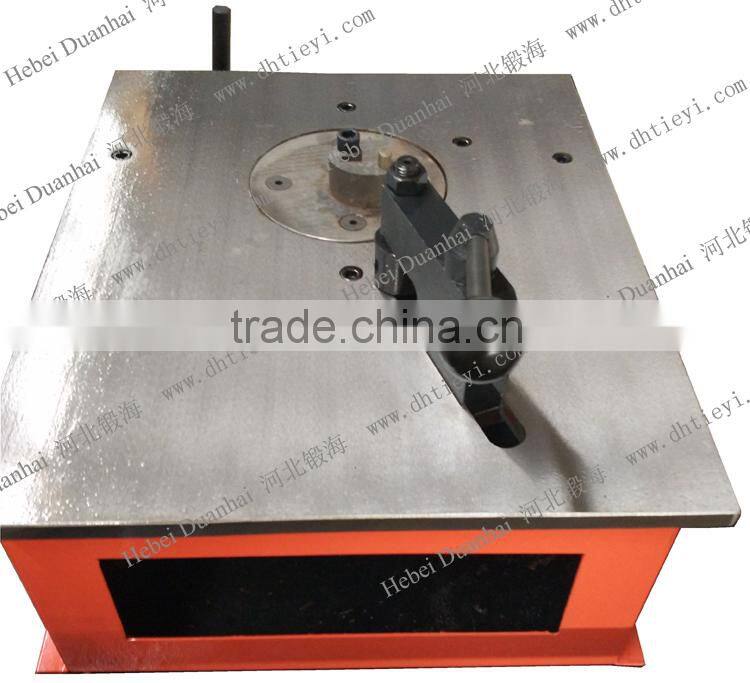 manual wrought iron machine hand scroll bender machine wrought iron machine