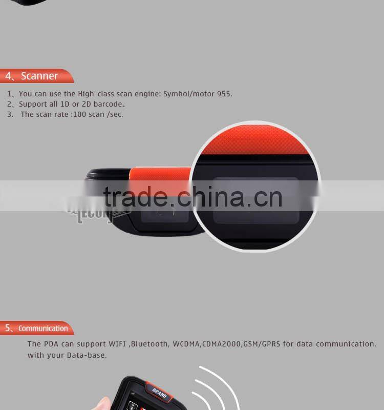 Support WI-FI Waterproof Mini Barcode Scanner For Android Tablet Pc