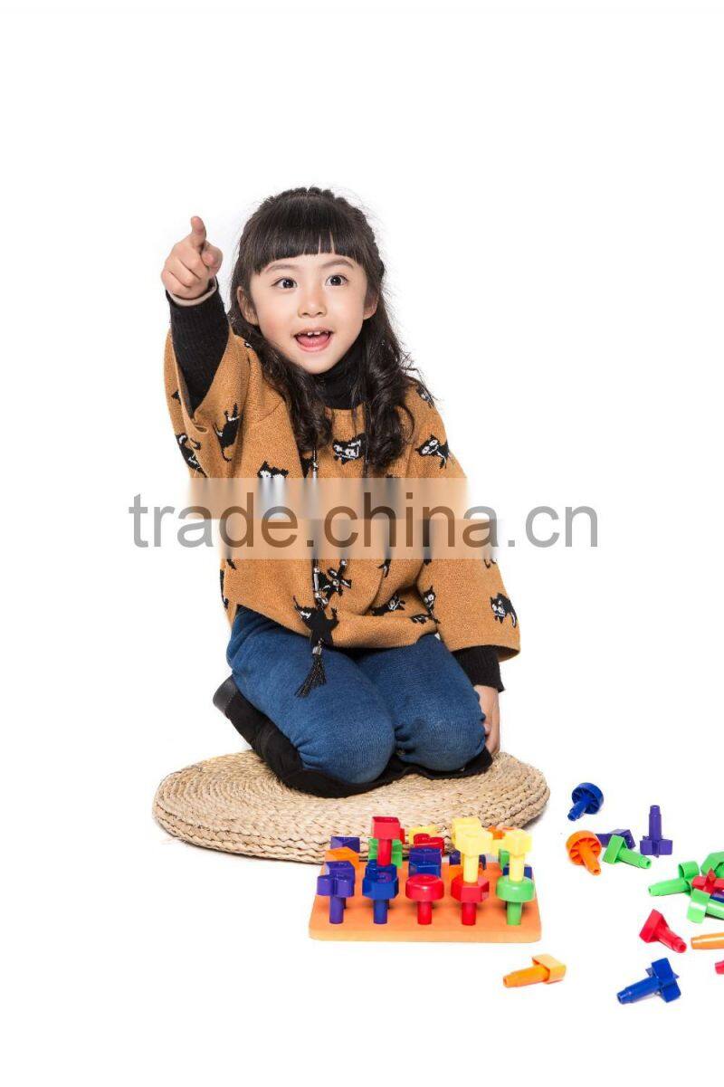 Plastic fancy toy DIY building blocks for kids