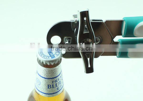 Heavy Duty Stainless Steel Large Rubber Handy Food Can Opener