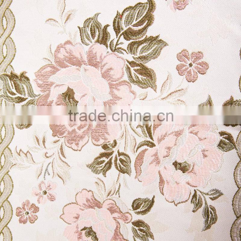 PLUS Big flower embroidery dinning table runner