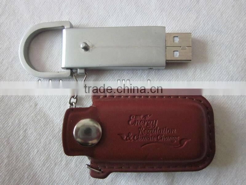 Leather USB flash disk,Promo usb flash