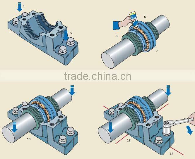 Plummer block shaft bearing housing SNL3138 bearing SNL 3138