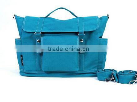 Cotton Canvas Multi Style Diaper Bag Backpack Shoulder Bag