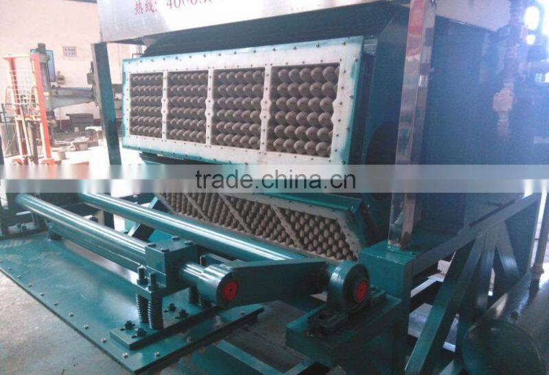 CE and waste paper as material for egg tray production line
