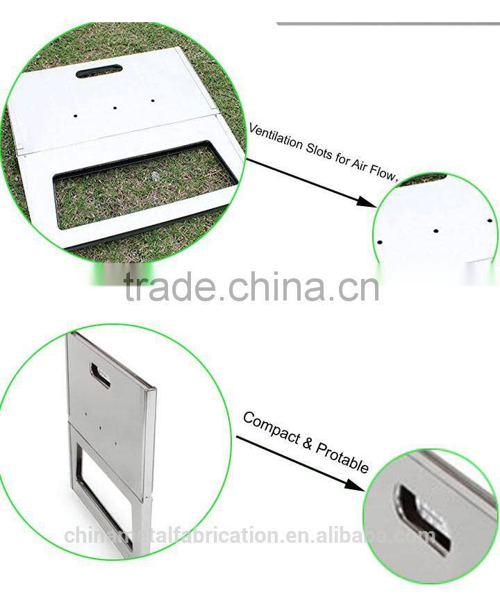 smokeless charcoal stainless steel flat iron bbq grills rotisserie spit