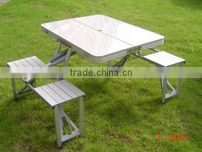 High quality aluminum foldable table for promotion picnic