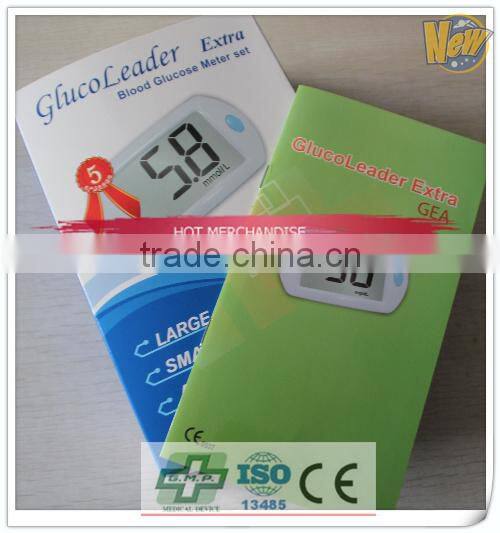 Large screen one key operation new blood glucose meter Extra FDA certificate blood sugar monitor