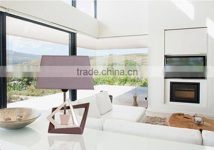 Fashion modern various color ceramic table lamp for bedside