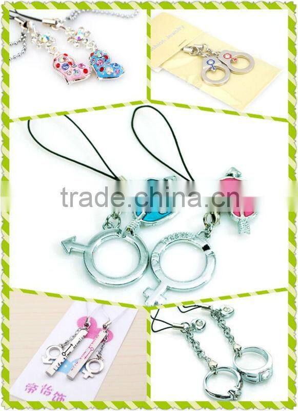 Metal Mobile Phone Charm