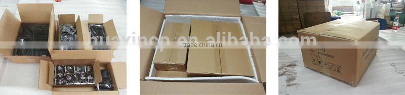 Wooden watch display stand wrapped with wood veneer