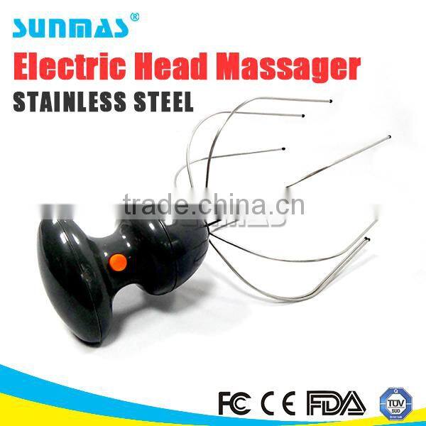 Sunmas PVC electric head massagers