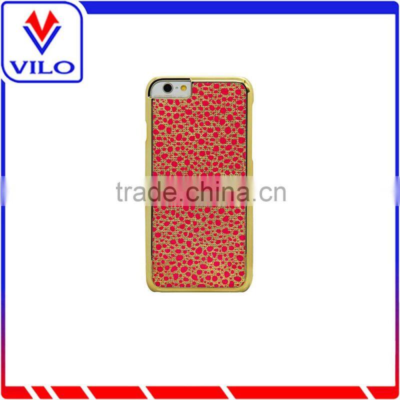 Tltra slim shinny spot electroplating hard case