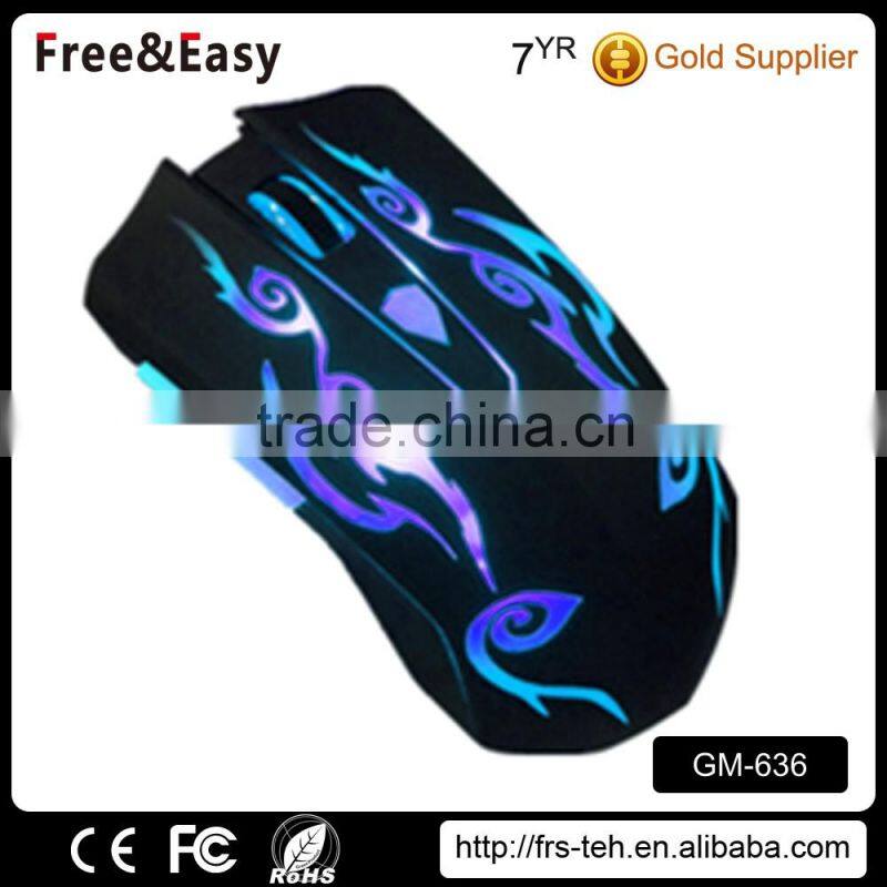 Fashionable and Cheap 6D USB Optical wired Gaming Mouse