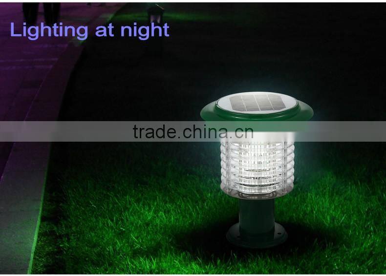 china factory supply solar insect killer/ solar powered insects zapper