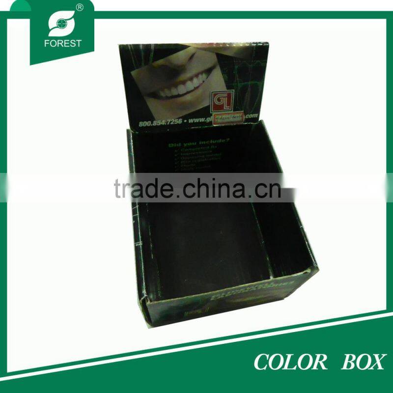 COLOR PRINTING PAPER COUNTER DISPLAY BOX