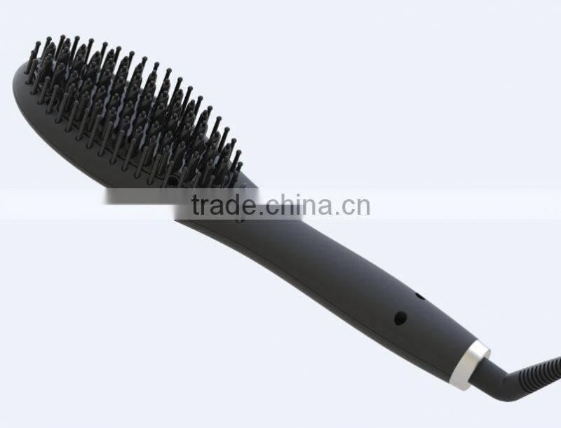 2016 New Style Hair Straightening Brush Comb Electric Straight Brush