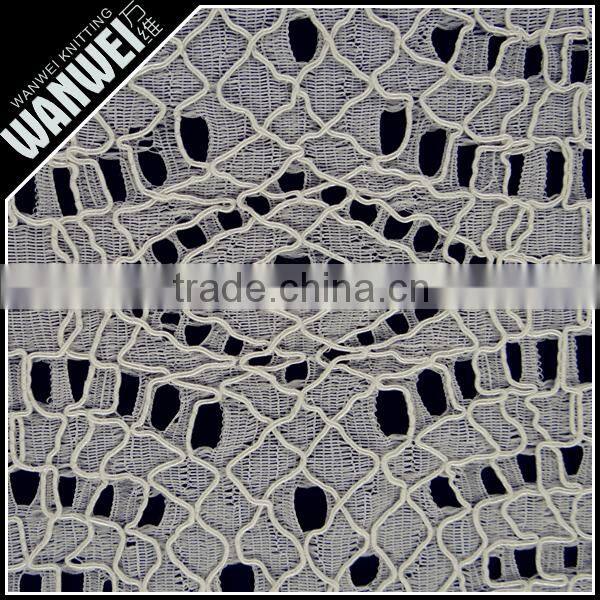 circle style nylon viscose rayarn lace cotton fabric wholsale for dress skirts