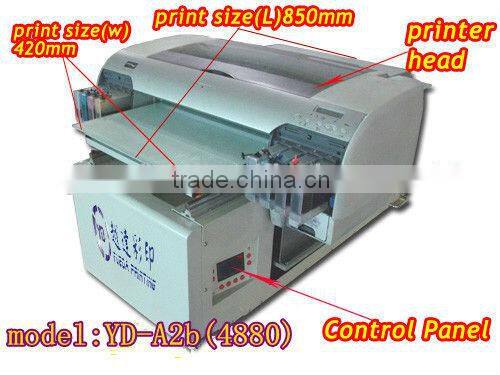 YD-4880 portable inkjet printer/flatbed portable inkjet printer for phone case