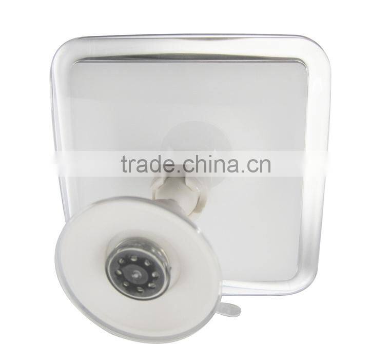 Wall mounted Swivel bathroom mirror with suction cup