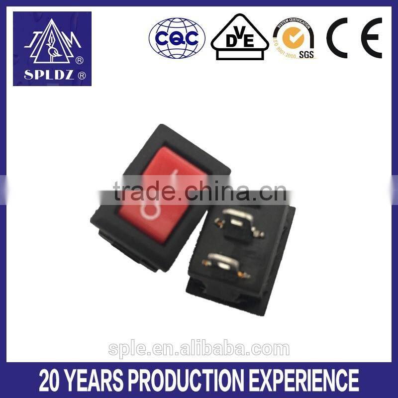 3A/250V RED Mini kcd11 Rocker switch