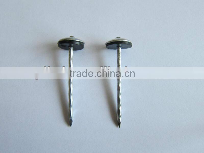 Galvanized Umbrella Head construction roofing wire nails