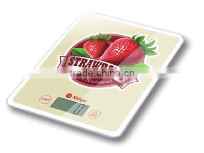 fashionable digital kitchen weighing scale XY-8018