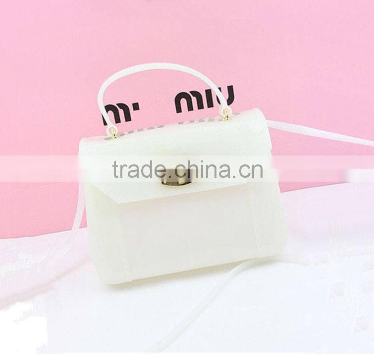 New Design Sky Blue Ladies Classy Shoulder Bag