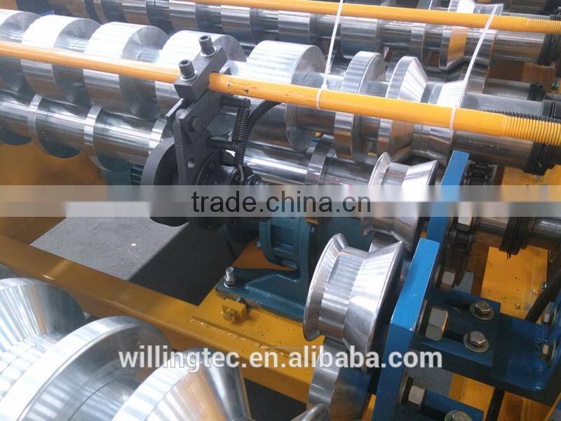 High speed steel profile roll forming machine