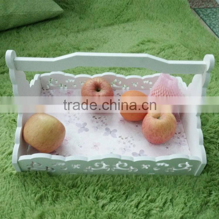 fancy hanging storage basket palstic fruit basket