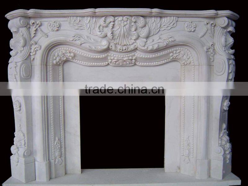 indoor freestanding fireplace mantel