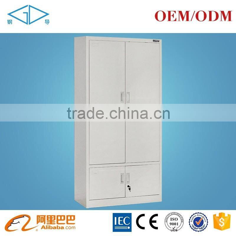2016 hot sale 3 door wardrobe with mirror