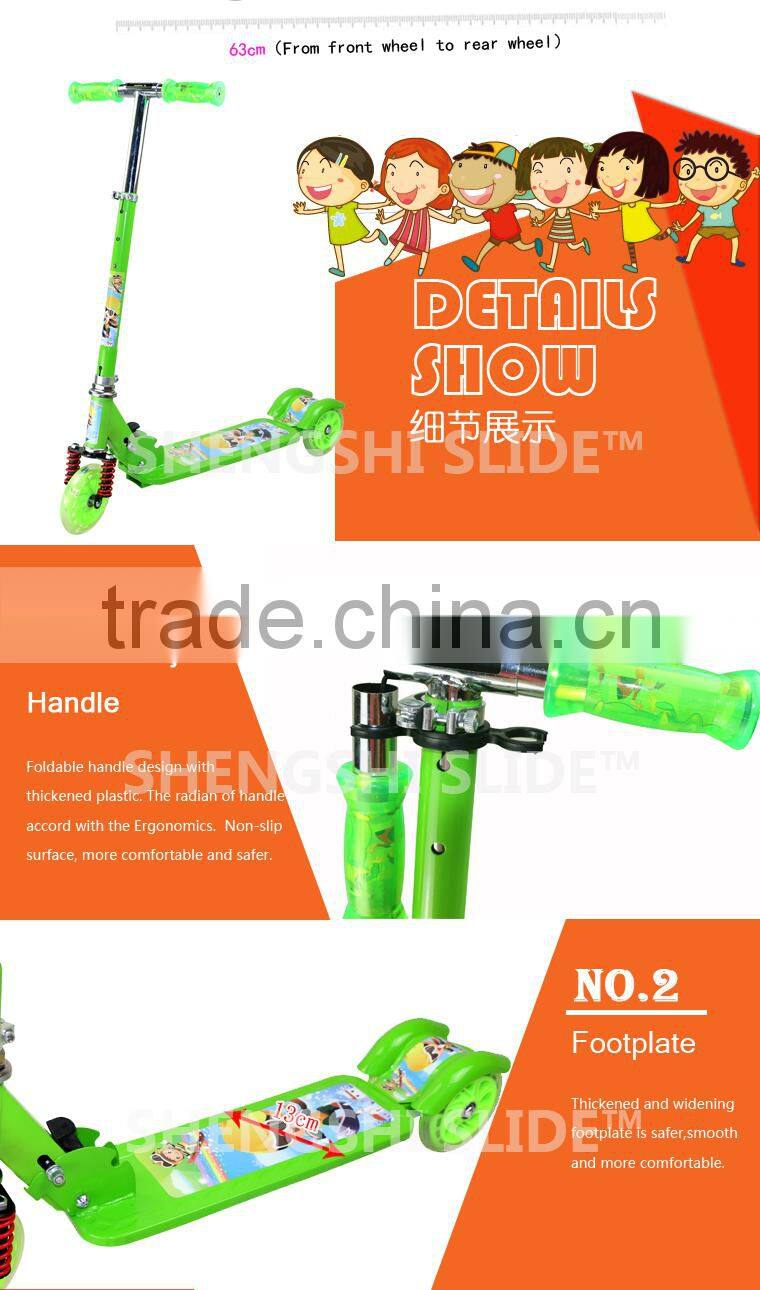 above 3 age kids slider scooter