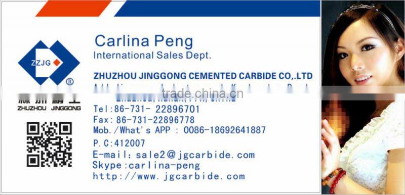 YG6/YG8/K20 Tungsten Carbide Saw Tips for Cutting wood