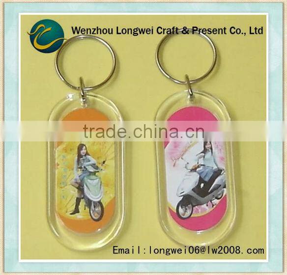 oem photo frame lego keychain/keychain manufacturers in china