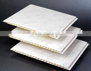 Foshan SKR machinery WPC wooden plastic hollow pinch plate production line