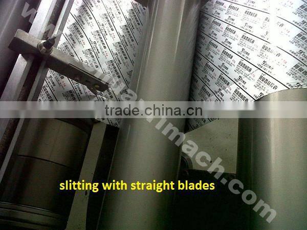 Unload Shelf Razor Blades And Circle Blades Slitting Machine Manufacturers