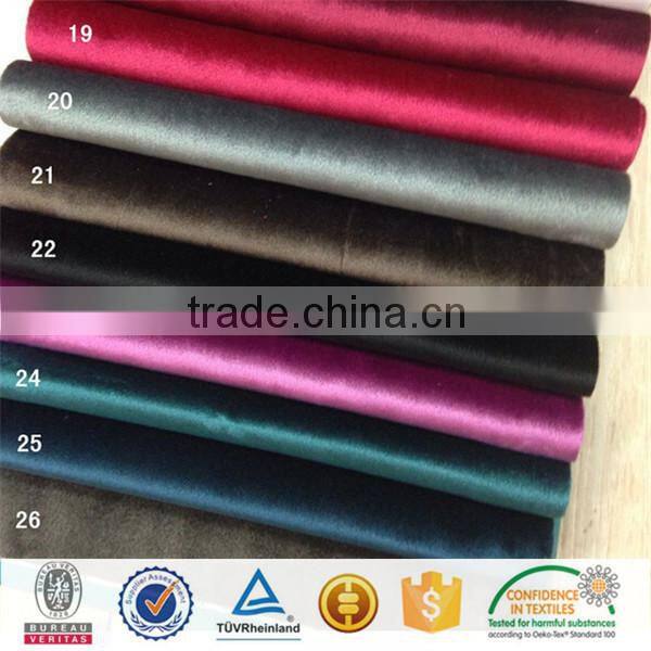 2015 New Design 3D embossed Sofa/Car Upholstery Fabric French Velvet /Velour