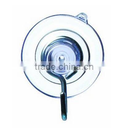 Clear 12-Pack Suction Cup Hook