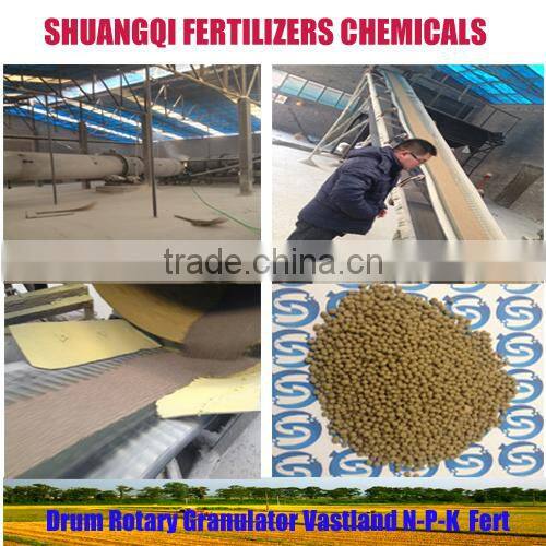 Drum Rotary Granulator Vastland N-P-K Compound Fertilizers