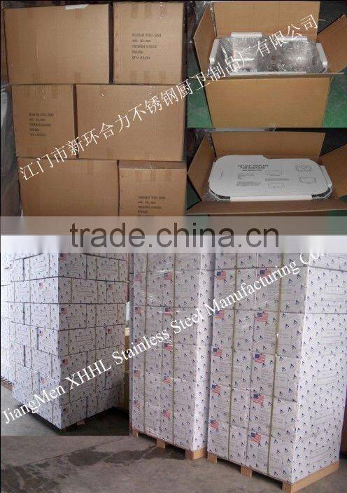 cUPC stainless steel industrial kitchen sink 8652A