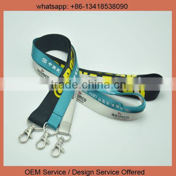 Cheap custom ego lanyard no minimum order