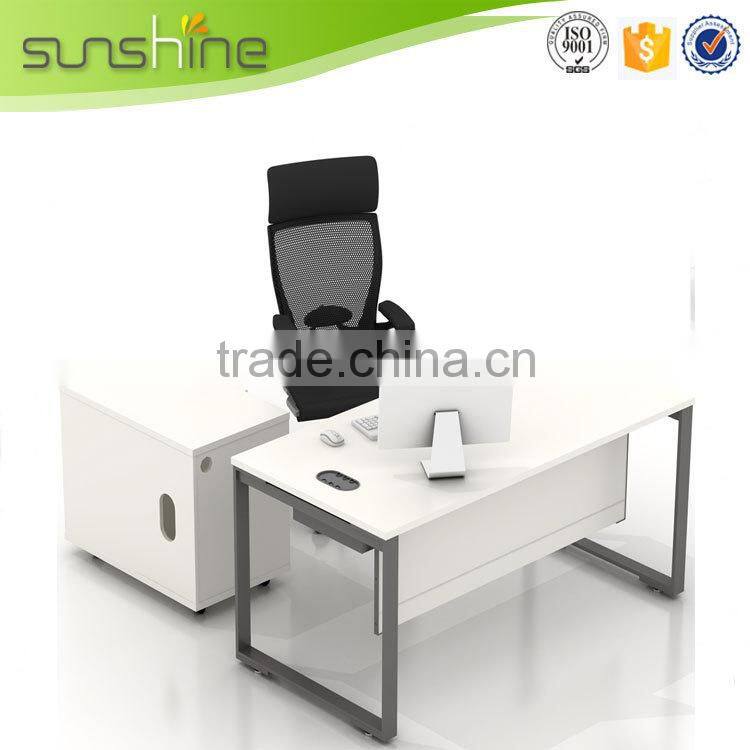 Wholesale Cheap Crazy Selling wooden steel legs executive desk