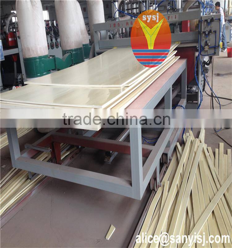 Double-screw designed pvc plastic extruder