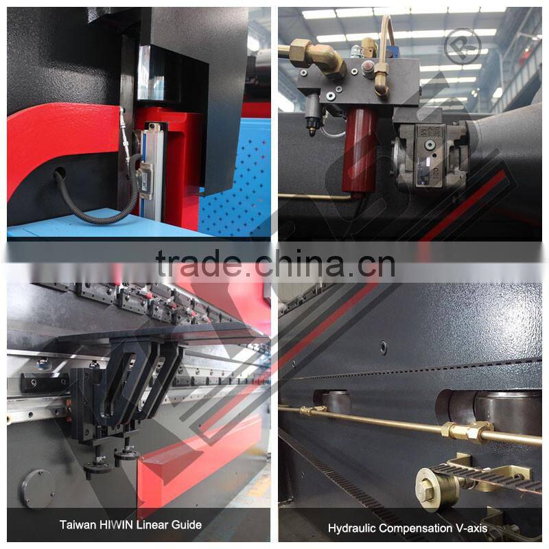 WC67K 2200mm hydraulic plate bending machine