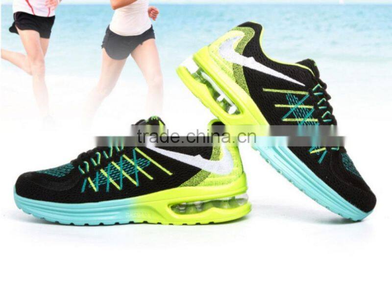 Couple of sneakers Men's shoes The new fabric is running air cushion running shoes